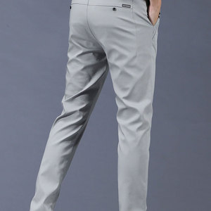 Pantalones de chándal impermeables transpirables ligeros de algodón informales para hombre, pantalones de chándal con cordón para otoño e invierno, bolsillos para gimnasio diario - Product Image 6