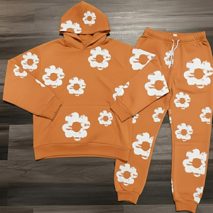 Chándales Denim-Tearrs, Nuevo Estilo Urbano, Chándal con Capucha para Hombre, Felpa, Holgado, de Lujo, con Capucha - Product Image 1