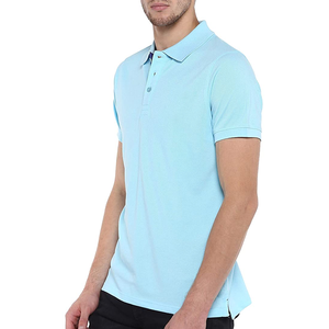 T-shirt polo de haute qualité 100% coton en gros 2023 nouveau Design Logo personnalisé et impression T-shirt pour hommes - Product Image 2
