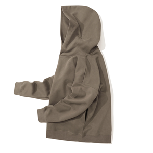 Conjunto de Sudadera con capucha de gran tamaño de alta calidad para mujer, sudaderas de invierno, sudaderas con capucha bordadas con hombros caídos, logotipo frontal-ODM - Product Image 1