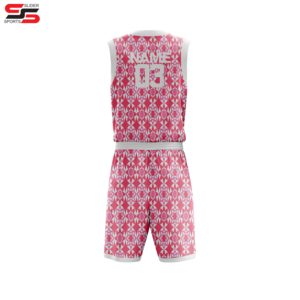 100% polyester uniforme de basket-ball de haute qualité personnalisé uniforme de basket-ball de sports de plein air - Product Image 2