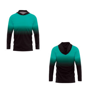 เสื้อตกปลามืออาชีพ UPF 50 100% โพลีเอสเตอร์ระบายอากาศแห้งเร็วเสื้อผ้ากลางแจ้งน้ำหนักเบาทนรังสียูวี - Product Image 6