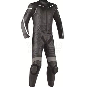 Durable Leather Material Motorbike Suit For Riding With Protective Padding For Safety And Comfort - Product Image 6