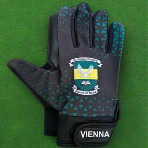 Guantes de Fútbol Gaélico GAA Negros de Primera Calidad, Sin Correa, Agarre Ligero Antideslizante, Correa Ajustable, Látex Alemán, Personalizados - Product Image 4