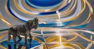 Antique Small Brass Standing Horse Sculpture Creative Tableware Showpiece for Home Decor Vastu Statue Running Horse Desk - Product Image 4