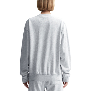 Pull-over surdimensionné personnalisé pour femmes Sweat-shirt à manches longues de haute qualité Logo personnalisé avant cristal imprimé polaire hiver décontracté - Product Image 3