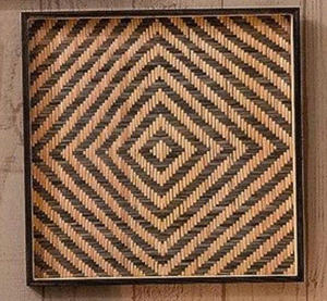 PARED BAMBÚ MADERA DECORACIÓN CON GANCHO COSAS COLGANTE - Product Image 4