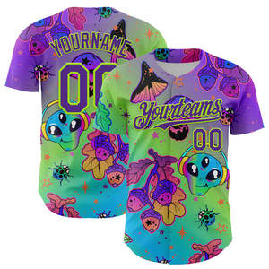 Venta al por mayor jersey de béisbol diseño auténtico tejido transpirable de secado rápido construcción duradera y elegante para equipos y academias - Product Image 4