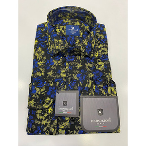 เสื้อเชิ๊ตผ้าฝ้ายแบบสลิมฟิตสำหรับผู้ชายเสื้อเชิ๊ตแขนยาวผ้าเทอร์กีย์ใส่สบายมีสไตล์ - Product Image 2