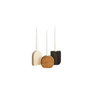 Creative Quality Acacia Wood Candle Stand Luxurious Home Hotel <b>Table</b> <b>Top</b> Wooden Candleholder for Christmas Home <b>Decoration</b> - Product Image 5