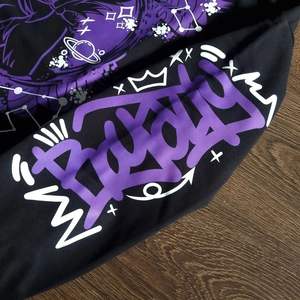 Blank <b>Black</b> Winter Pullover Hoodies Digital Printing 320GSM <b>Fleece</b> Wholesale Ready for Customization Bulk Stock Supply - Product Image 5