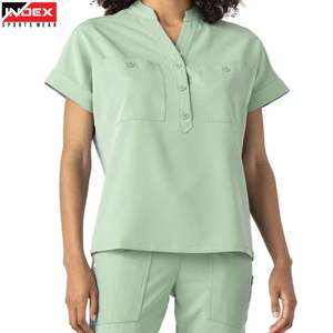Haut de blouse médicale de haute qualité |   Uniforme de santé pour les médecins et les infirmières |   Tissu léger et respirant - Product Image 1