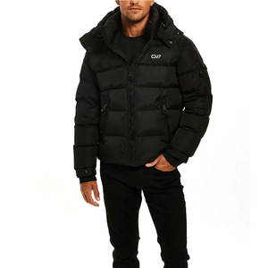 Chaqueta acolchada con capucha de invierno de estilo de precio al por mayor para hombres/Chaqueta acolchada cálida de invierno de moda informal más vendida 2025 - Product Image 4