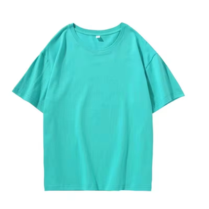 เสื้อยืดผู้ชายทรงหลวม 100% ผ้าฝ้ายถัก OEM ODM แบบไหล่ตก สไตล์โอเวอร์ไซส์ พิมพ์ลายสตรีทแวร์ ออกแบบเองได้ ระบายอากาศได้ดี - Product Image 4