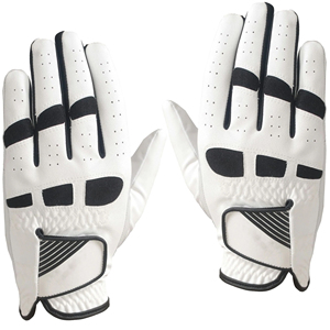 Guantes de golf de cuero de alta calidad 2025 con logotipo personalizado al por mayor, los mejores guantes personalizados para mujer - Product Image 1