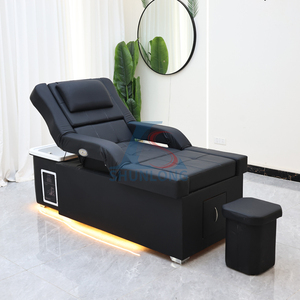 Sillón Lavacabezas de Pedicura para Spa con Elevación de Respaldo, Masaje de Pies y Tiras de Luces, Personalizado de Fábrica - Product Image 5