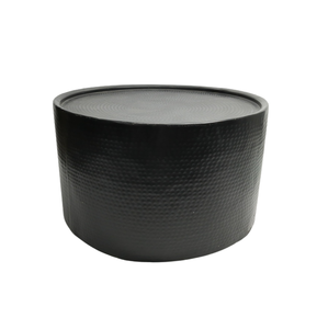 Cuenco redondo de hierro más vendido con soporte Juego de diseño clásico de níquel negro de 2 cuencos de servicio de gran tamaño para el hogar y el restaurante - Product Image 5