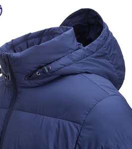 Veste matelassée professionnelle de haute qualité avec impression de logo personnalisé pour hommes avec manches complètes et poches avant - Product Image 4