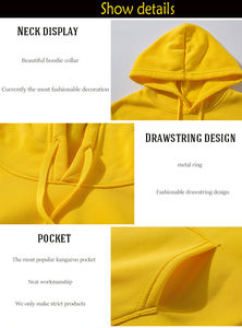 High Quality 100% Cotton 420 Gsm Heavyweight Pullover Men Oversized <b>Hoodie</b> Fleece No <b>String</b> <b>Hoodie</b> - Product Image 5