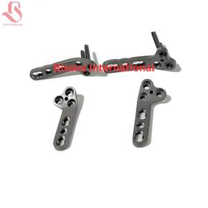 Placa Ósea de Bloqueo TPLO de Titanio BISONS ALPS con Certificación CE Clase II para Cirugía Ortopédica Veterinaria - Product Image 2