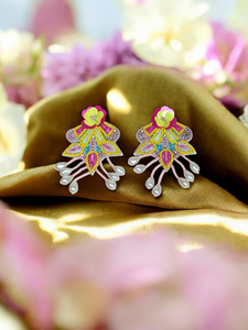 ต่างหูเม็ดลูกปัดสำหรับผู้หญิงโดยแฟชั่นเรืองแสง - Product Image 4