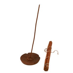 Porte-encens en bois avec bouton en laiton design créatif, décoration d'intérieur et d'hôtel, porte-encens pour parfum - Product Image 6