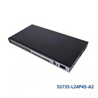 Switch PoE+ Gigabit de 24 Puertos Cloud Engine S5735-L24P4S-A2, 4 GE SFP, Capa 3, Administrado, para Redes de Acceso Empresarial, 370W PoE