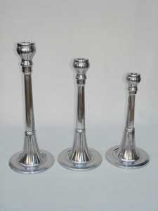 Hot Vantage Modern Fancy Luxury Premium Nouveau bougeoir de mariage et de Noël avec finition nickel pour les fêtes et le dîner - Product Image 5