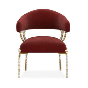 Chaise d'appoint en métal de luxe haut de gamme personnalisée <span class=keywords><strong>Fauteuil</strong></span> de salon en velours rembourré <span class=keywords><strong>Fauteuil</strong></span> de détente dans le hall de l'hôtel pour la maison - Product Image 5