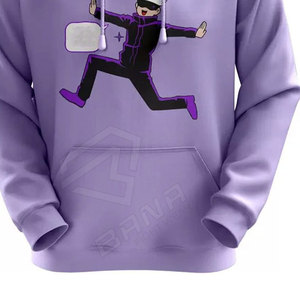 Sudadera con Capucha Gruesa y Pesada para Hombre, para Invierno, con Logotipo Personalizado, 100% Algodón, Impermeable, Corte Holgado - Product Image 5
