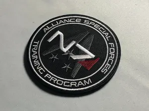 Hot Design High Quality Customized 3D Embroidery Patches With <b>Velcro</b> Backing PVC Patch for Clothing - Product Image 2