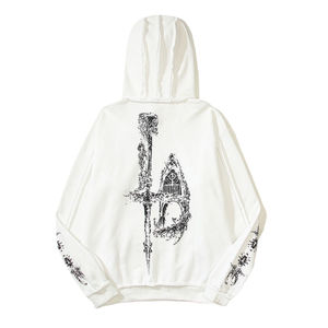 Sudadera con Capucha Estilo Vintage, Unisex, de Primera Calidad, Cálida, Resistente, Moderna y Elegante, 100% Algodón Denim - Product Image 3