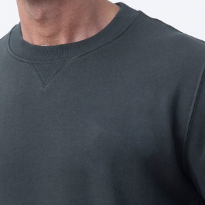 เสื้อสเวตเชิ้ตผู้ชายคอกลม แขนยาว ผ้าฝ้าย 100% คุณภาพสูง แบบเรียบง่าย ขายส่งเสื้อสเวตเชิ้ตผู้ชาย - Product Image 3