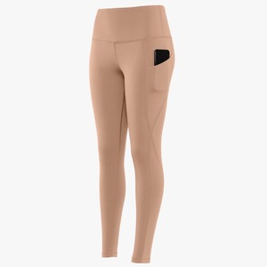 Leggings de compression pour femmes, taille haute, élastique, coupe ajustée, écologiques, légers, respirants, longueur intégrale, uni, taille plus - Product Image 3