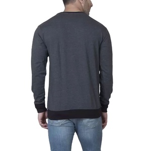 Sudadera de Algodón 100% de Alta Calidad para Hombre, Talla Grande, Lisa, con Logotipo Personalizado Impreso, Color Sólido 2027 - Product Image 6