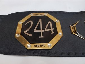 Ceinture de lutte personnalisée en or massif pour le championnat du monde des poids lourds - Confortable et imperméable, unisexe, haute qualité Ronpex - Product Image 2