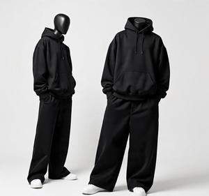 ชุดวอร์มสองชิ้นคุณภาพสูงแบบใหม่  ขั้นต่ำในการสั่งซื้อน้อย  ขายส่งจำนวนมาก  ออกแบบโลโก้ตามสั่ง  ชุดวอร์มผู้ชายรุ่นล่าสุด - Product Image 6