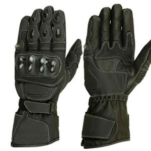 Guantes de Motociclismo Deportivos de Carreras de Alta Calidad, de Cuero, con Malla Transpirable, Cómodos y Elegantes, de Pakistán - Product Image 6