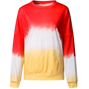 Femmes décontracté hiver surdimensionné sweats à capuche Sublimation imprimé long brodé 100% coton polaire tissu avant Logo - Product Image 5