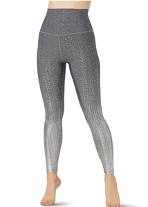 Leggings de yoga pour femmes, taille haute, longueur cheville, uni, écologiques, extensibles dans les quatre sens, pour la salle de sport et le fitness, en couleurs personnalisées - Product Image 4