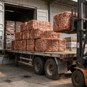 Déchets de fil de cuivre de qualité d'exportation, fils de cuivre propres et brillants, pureté de 99,9 % pour le recyclage des métaux et les applications de fabrication - Product Image 1