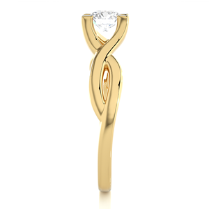 Gran oferta, anillo nupcial chapado en oro de 14 quilates de gama alta, Diamante Natural certificado por IGI para conjuntos de boda y pedidos de joyería personalizados - Product Image 5