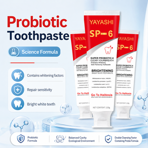 YAYASHI SP-6 Whitening <b>Toothpaste</b> 120g Probiotic Stain Removing Fresh Breath Adult Use - Product Image 3