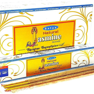 Satya Sai Baba-Varillas de incienso Premium de jazmín natural Agarbatti Hierbas naturales hechas a mano hechas en la India - Product Image 1