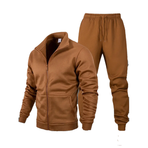 ชุดวอร์มออกกำลังกายคุณภาพสูงรุ่นใหม่ปี 2025 ชุดวอร์มเทคฟิต ชุดจ็อกเกอร์แบบเรียบ ชุดกีฬาผู้ชาย - Product Image 1