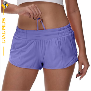 Pantalones cortos para mujer Pantalones cortos para correr de secado rápido para mujer Pantalones cortos ligeros transpirables para dama para entrenamiento Listo para enviar EU, US Trend - Product Image 4