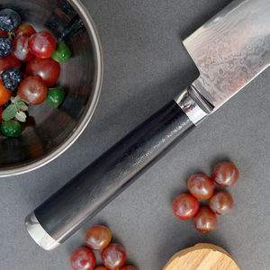 Vente en gros de commandes en gros personnalisées, service OEM ODM, couteau de cuisine japonais professionnel, lame en acier damas, manche en acier au carbone - Product Image 4