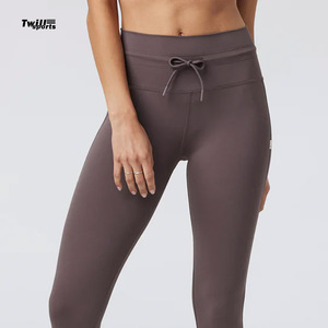 Pantalones Deportivos TWILL SPORTS para Mujer, Cintura Alta, Efecto Levanta Glúteos, Sin Costuras, de Algodón y Fibra de Bambú, Transpirables, para Gimnasio, Fitness, Yoga, Leggings Casuales - Product Image 6