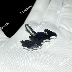 Pendentif personnalisé en argent 925 et moissanite style hip-hop chrétien pour homme, breloques et pendentifs raffinés pour fêtes - Product Image 3