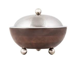 Casserole en bois Hotpot Buffet chauffe-plats meilleure qualité personnalisé à la main casserole de luxe élégant chauffe-plats servant utilisation - Product Image 1